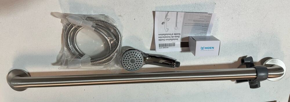 Moen 52224GBM17 Commercial Hand Shower with Slide Bar Chrome Stainless